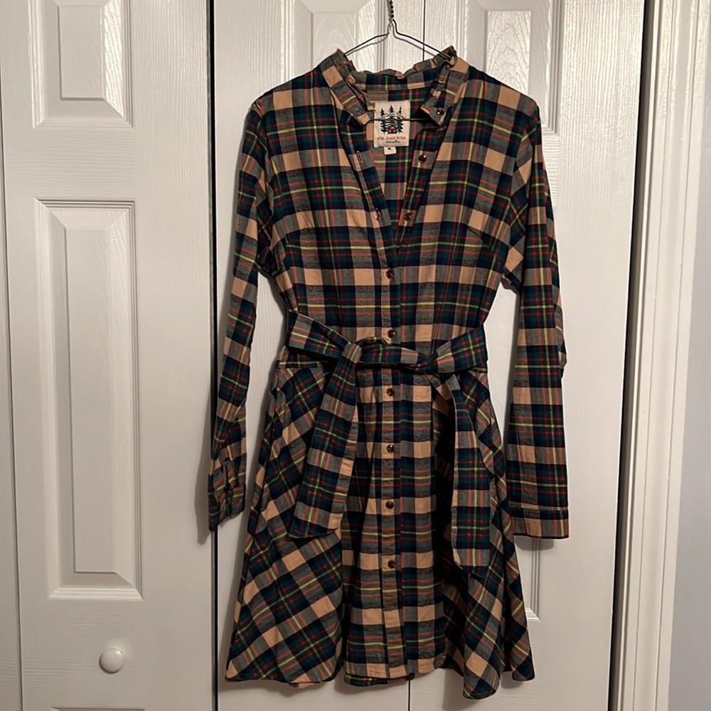 Kiel James Patrick Flannel dress, size M - Picture 4 of 5